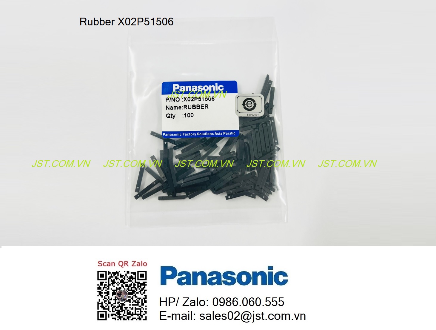 PANASONIC RUBBER X02P51506